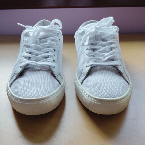 Lacoste men's sports sneakers used, size 42, white