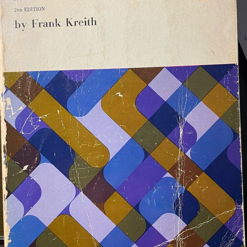 Principles of Heat Transfer used book in English