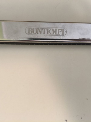 Vintage metal harmonica Bontempi like new