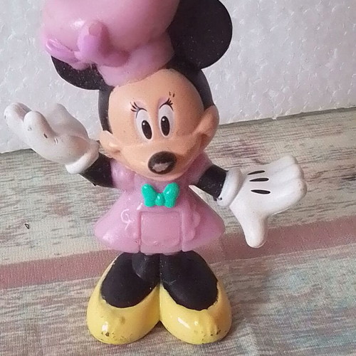 Disney Minnie Mouse Cake Topper figure used