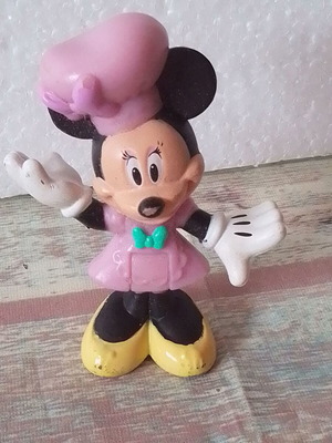 Disney Minnie Mouse Cake Topper figure used