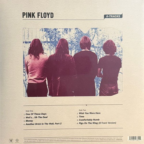 Pink Floyd 8-Tracks Limited Edition Colored Vinyl LP 12" New
