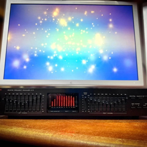 Luxman G-111 στερεοφωνικός γραφικός equalizer μεταχειρισμένος vintage hi-fi