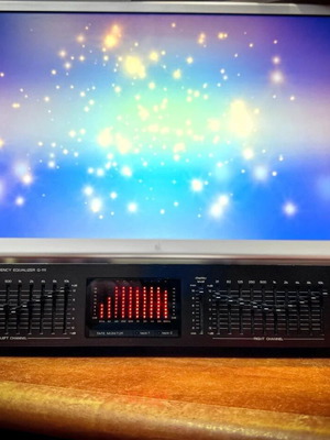 Luxman G-111 στερεοφωνικός γραφικός equalizer μεταχειρισμένος vintage hi-fi