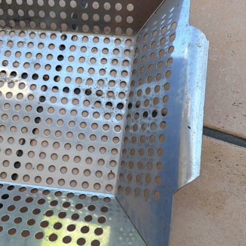 NATERIAL Alpha baking tray used, stainless steel