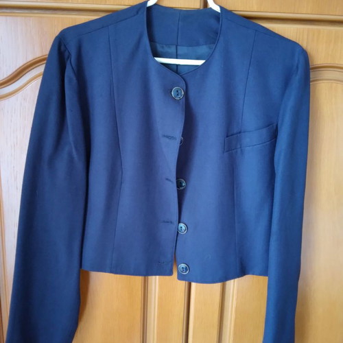 Cropped jacket blue Stilist used, autumn/spring size M