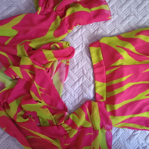 Be You summer women's set new, colorful, transparent, size small