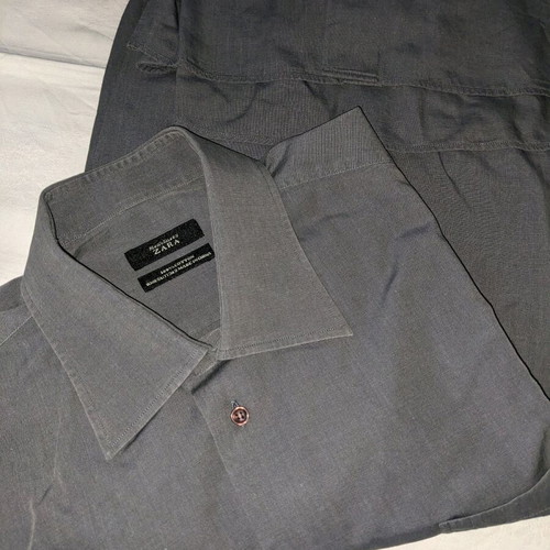 Zara long sleeve shirt No L like new, gray