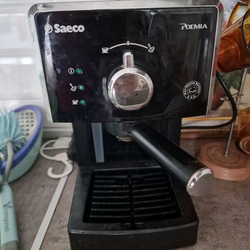Saeco coffee machine used