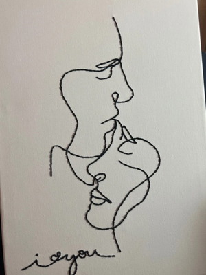 Handmade painting made to order for gift