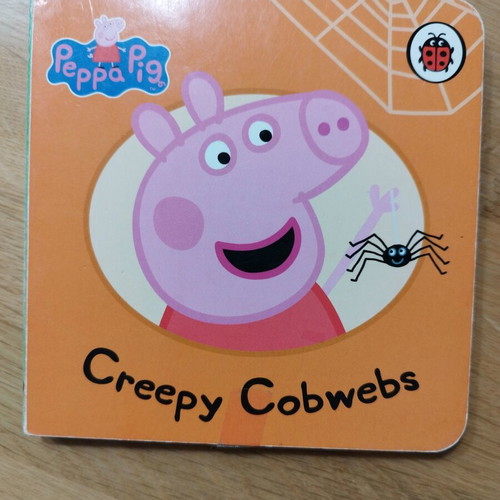 Peppa Pig Creepy Cobwebs English book like new