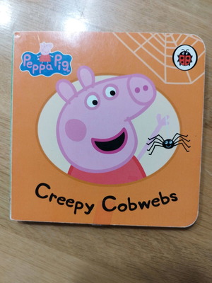 Peppa Pig Creepy Cobwebs English book like new