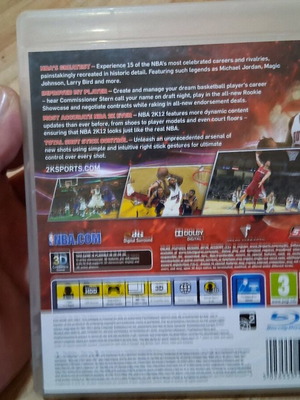 NBA 2K 12 PS3 game like new