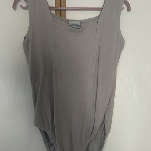 Summer bodysuit used, size L, gray