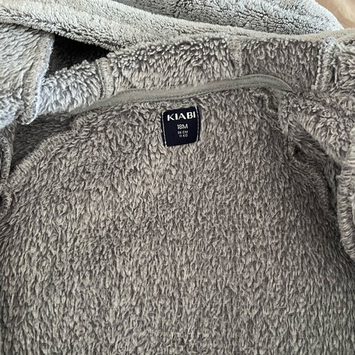 Fleece jumpsuit like new for baby 86 centimeters