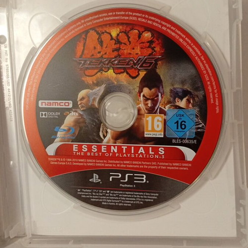 Tekken 6 PS3 game used