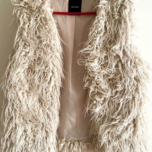 Vero Moda fur vest Small like new