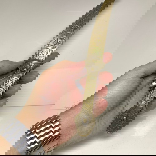 Медно османско декоративно ножче употребявано