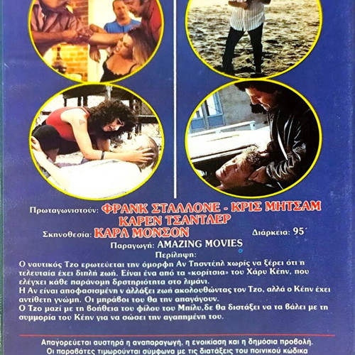 Savage Harbor VHS used action movie with subtitles