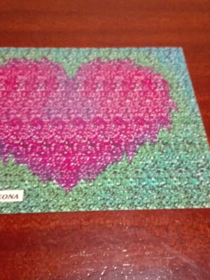 3D cards used, collectible, over 30 years old