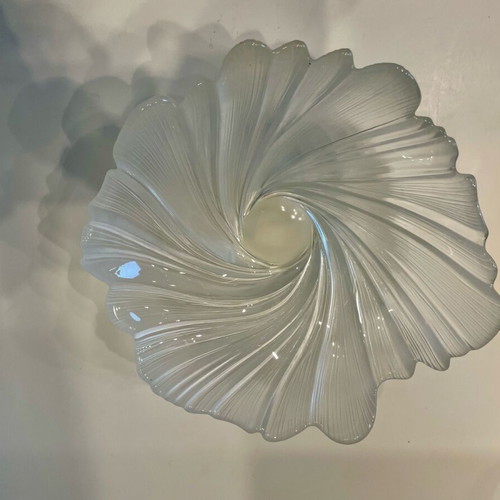 Glass bowl like new, 25cm diameter, 10cm height