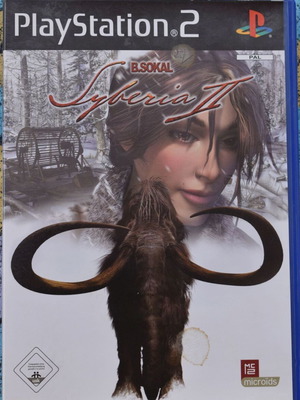 Syberia 2 Playstation 2 used, adventure