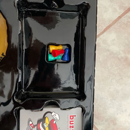 Electronic board game buzzer new version with 4 games in 1