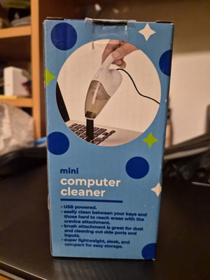 Mini Computer Cleaner USB powered, new
