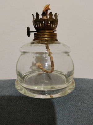 Oil lamp used