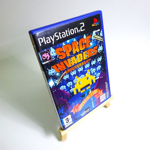 Space Invaders Anniversary Sony PlayStation 2 PS2 used, complete and functional