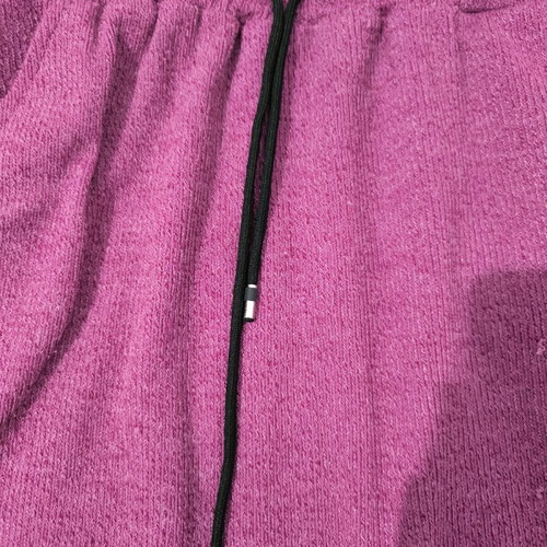 Women’s skirt like new with drawstring, slit and pockets pink-purple S/M