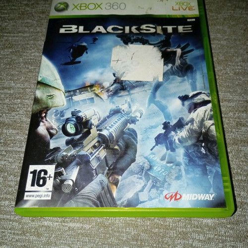 Blacksite Xbox 360 like new, complete shooting game