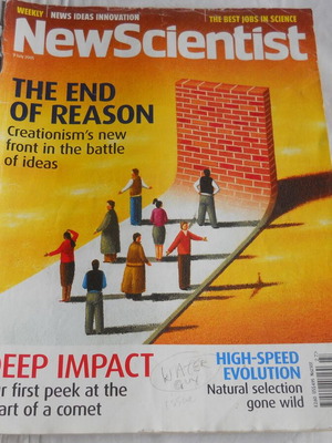 New Scientist Magazine used, 9 July 2005