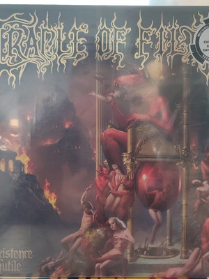 Cradle of filth Existence Is Futile vinyl record limited edition, new