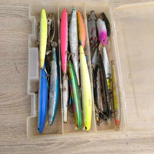 Spinning lures used
