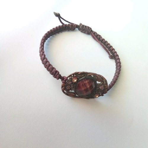 Macrame handmade bracelets new, boho & minimal colorful designs