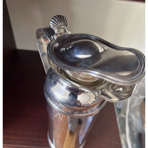 Olri Greggio silver thermal jug used, excellent condition