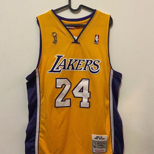 Lakers Mitchell and Ness jersey Large like new