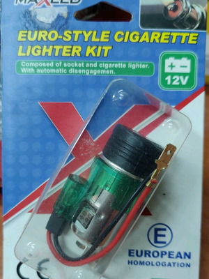 Maxeed 12V Car Lighter new, illuminated Euro-style