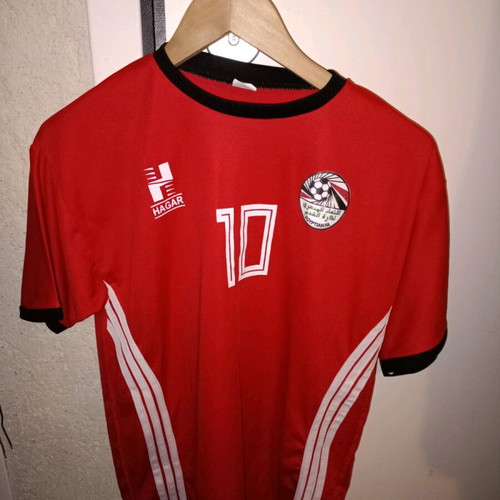 Mohamed Salah National Team Jersey used, size Large, Egypt