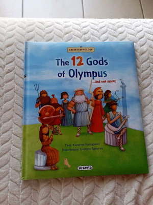 The 12 Gods of Olympus book like new, English