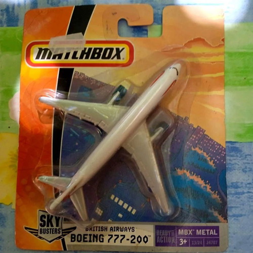 Matchbox 2006 Sky Busters British Airways Boeing 777-200 like new