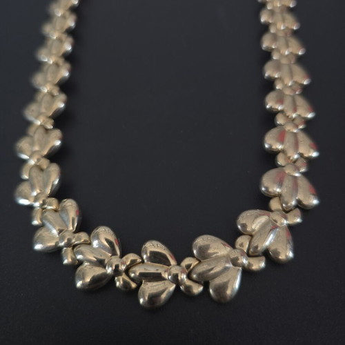 Women's gold-tone metal necklace