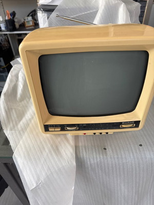 Einhell vintage φορητή ασπρόμαυρη τηλεόραση 1970