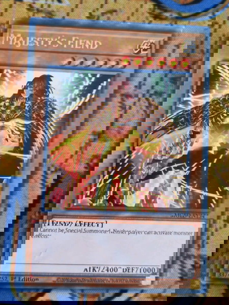 Majesty's Fiend (Rare, Yugioh)