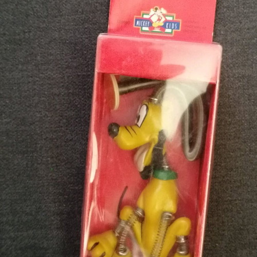 Pluto toy used, Disney, in box