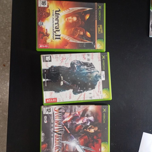 Xbox original action games, set of 3