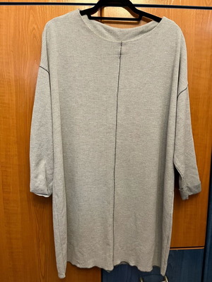 Blouse dress used gray size L