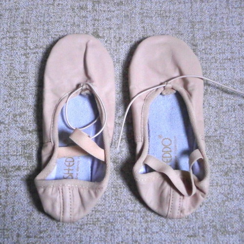 Soft Leather Sheddo Ballet Shoes Size 35 New Pink