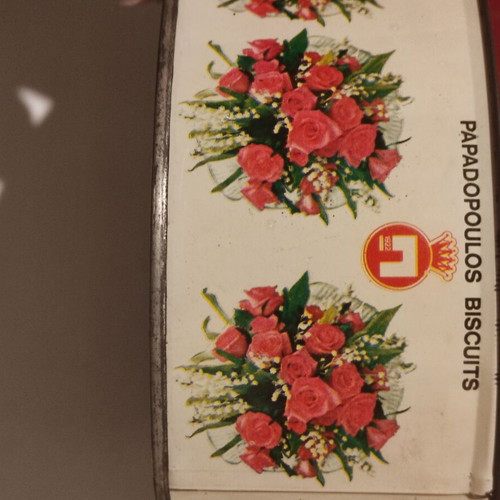 Butter Cookies Ribenhus box used, likely 1980s